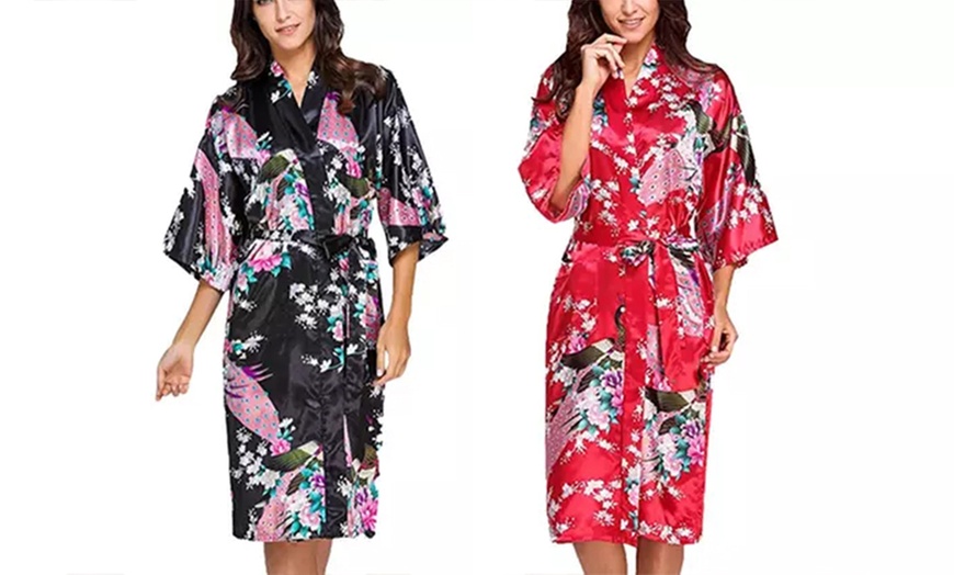 Image 7: Bata tipo kimono