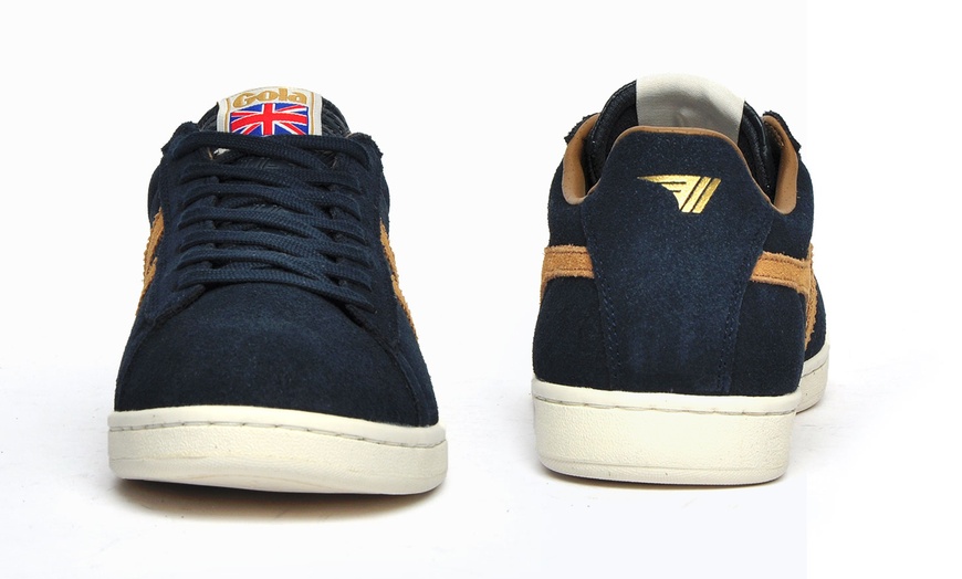 Image 3: Gola Equipe Suede Men’s Trainers