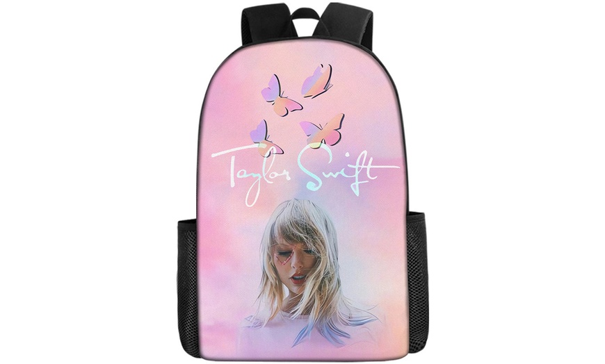 Image 45: Taylor Swift Inspired Three-Piece Backpack Set 