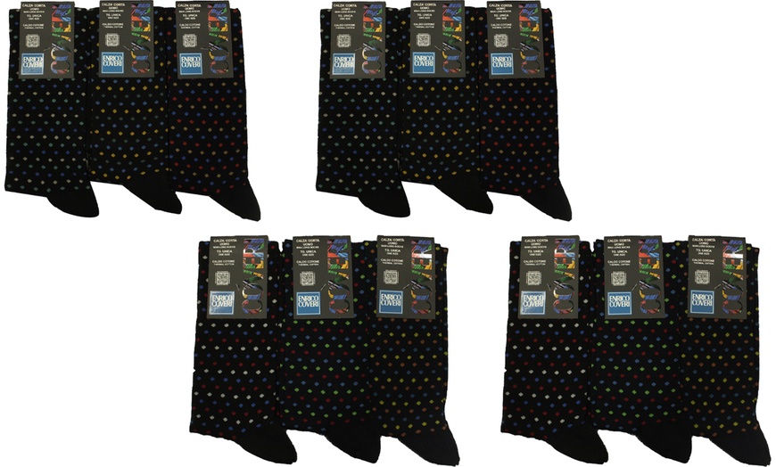 Image 15: Lot de 6 ou 12 chaussettes longues 39-46 Enrico Coveri