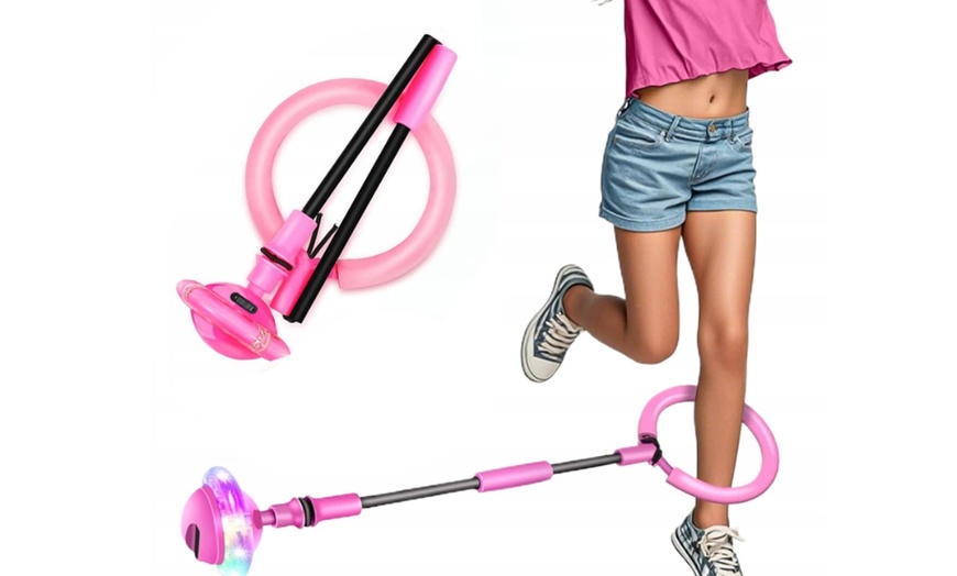 Image 7: LED Ankle Skip Ball with Counter