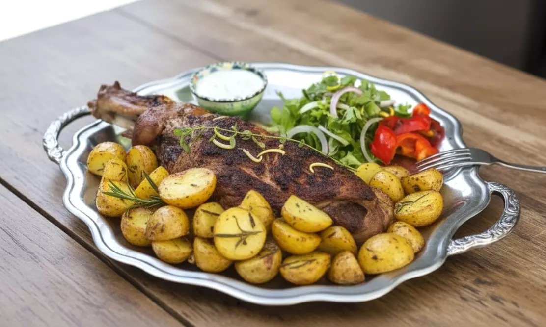 Menú mediterráneo con entrante, principal, postre y bebida o vino para 2 o 4 en El Parque, en el barrio de Chamberí - Primary Image