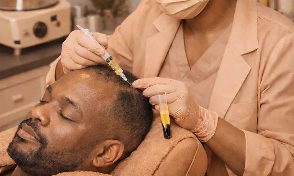 One or Three Sessions of PRP Hair Restoration or Facial Rejuvenation