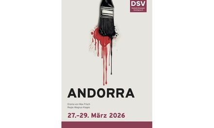 1x PK C Ticket für Andorra am 27.03.2026 um 19:30 Uhr - „Andorra“ - Drama von Max Frisch