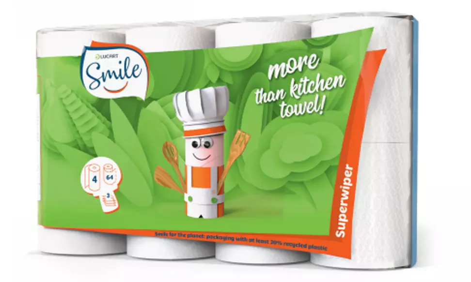 Fino a 96 rotoli di carta igienica Smile