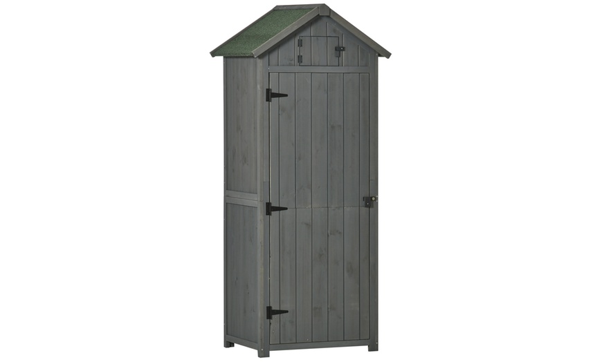 Image 13: Utility Outdoor Small Wooden Shed in choice of colours