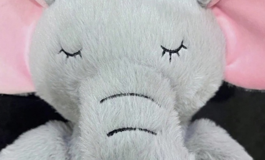Image 7: Stress-Reducing Elephant Plush Toy
