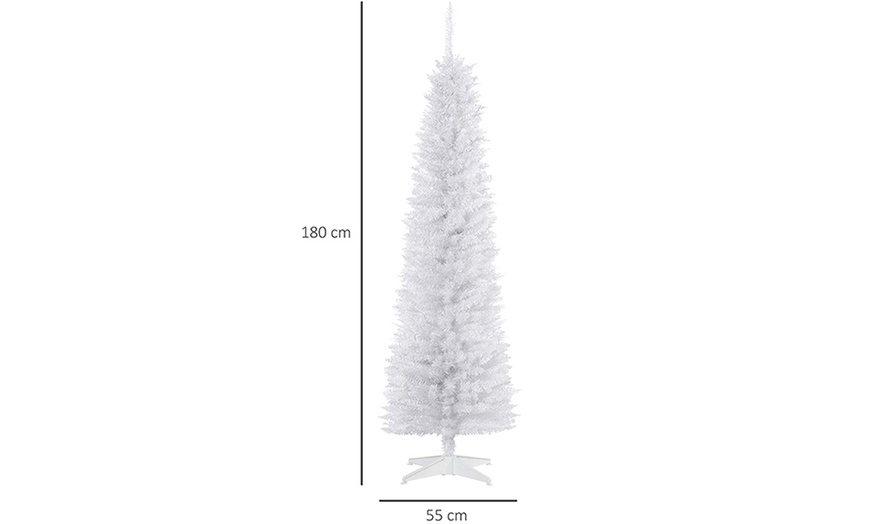 Image 9: HOMCOM Artificial Christmas Trees Collection