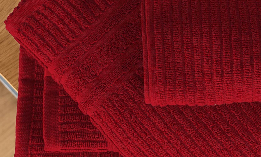 Image 8: 5er-Set Baumwoll-Handtücher