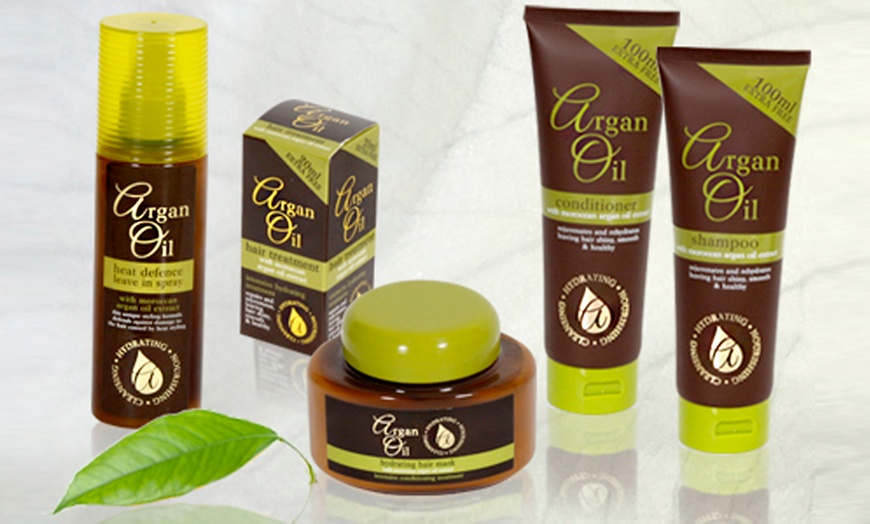 Image 1: Argan Oil Hair Treatment