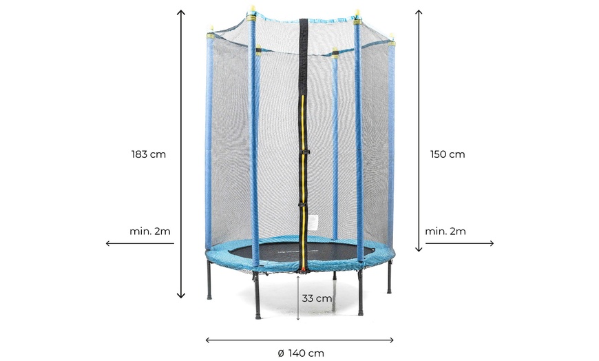 Image 8: Innovagoods kindertrampoline