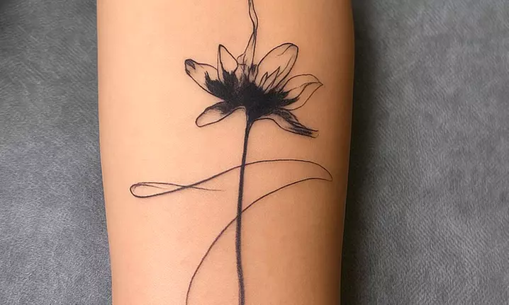 Transform with a Small or Medium Fine Line Tattoo Design at GlowInk - Up to 43% Off  - Primary Image
