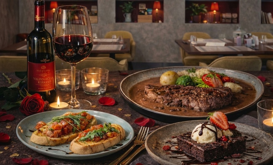 Image 3: 2 Course Italian Meal with Glass of House Wine, Beer/Soft Drink 