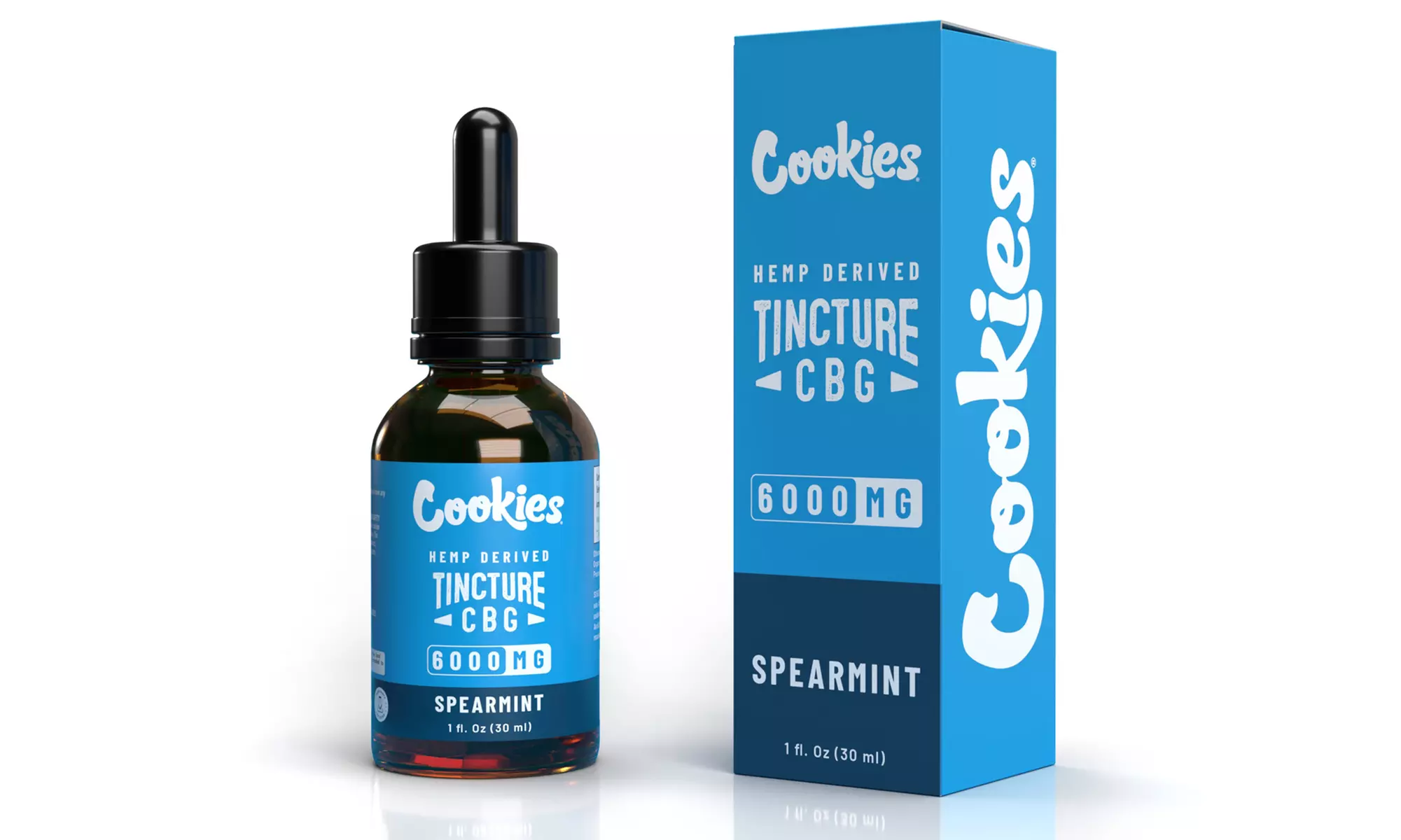 Cookies CBG Tincture 6000mg - Spearmint