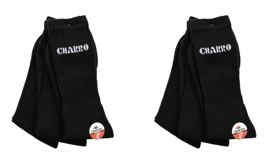 Image 17: Pack de 6, 12 o 24 pares de calcetines de caña media de El Charro