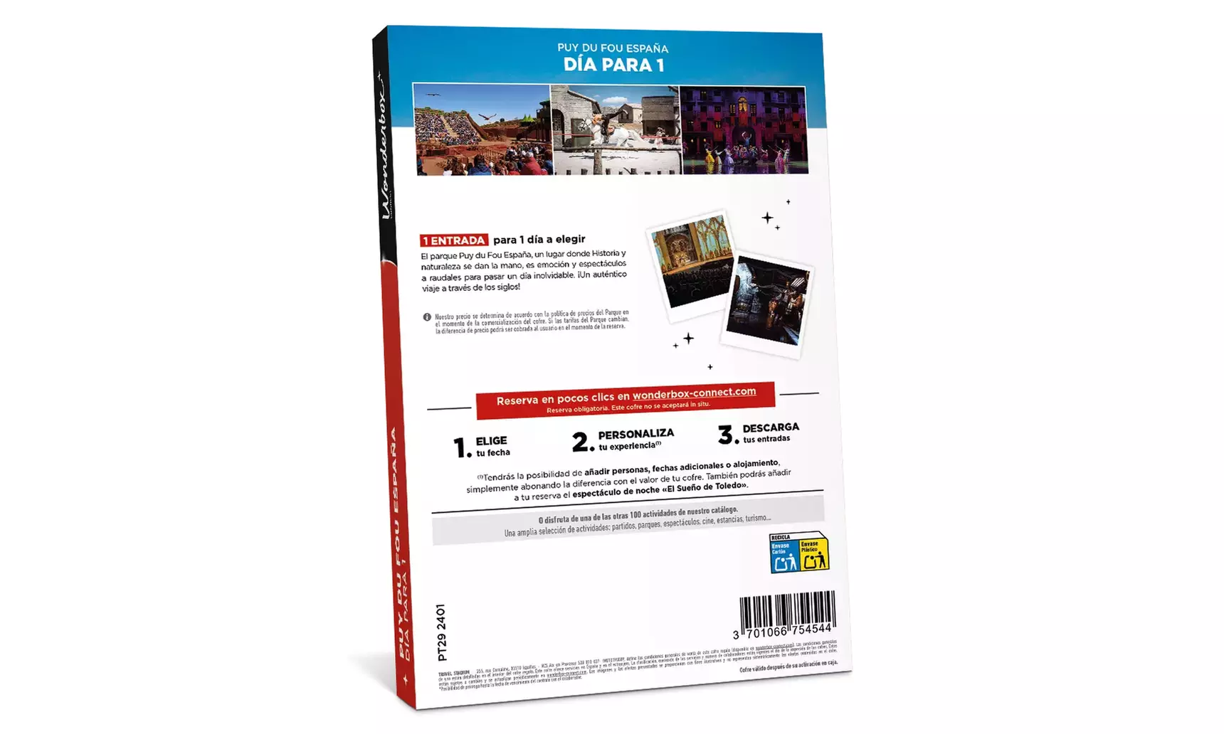 Entradas de 1, 2 o 3 días para 1, 2 o 3 personas a Puy du Fou