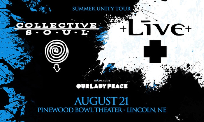 Collective Soul & +LIVE+ - Up to 37% Off