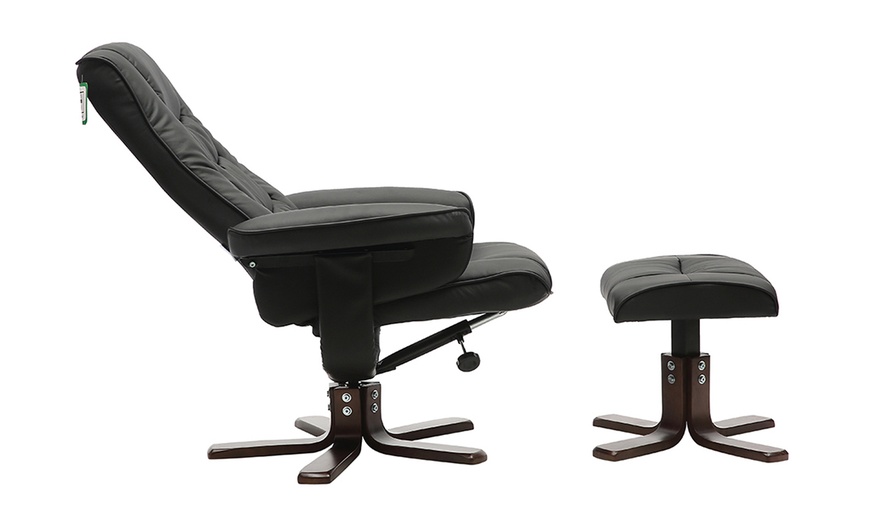 Image 4: Ergonomic Recliner Chairs with Ottomans