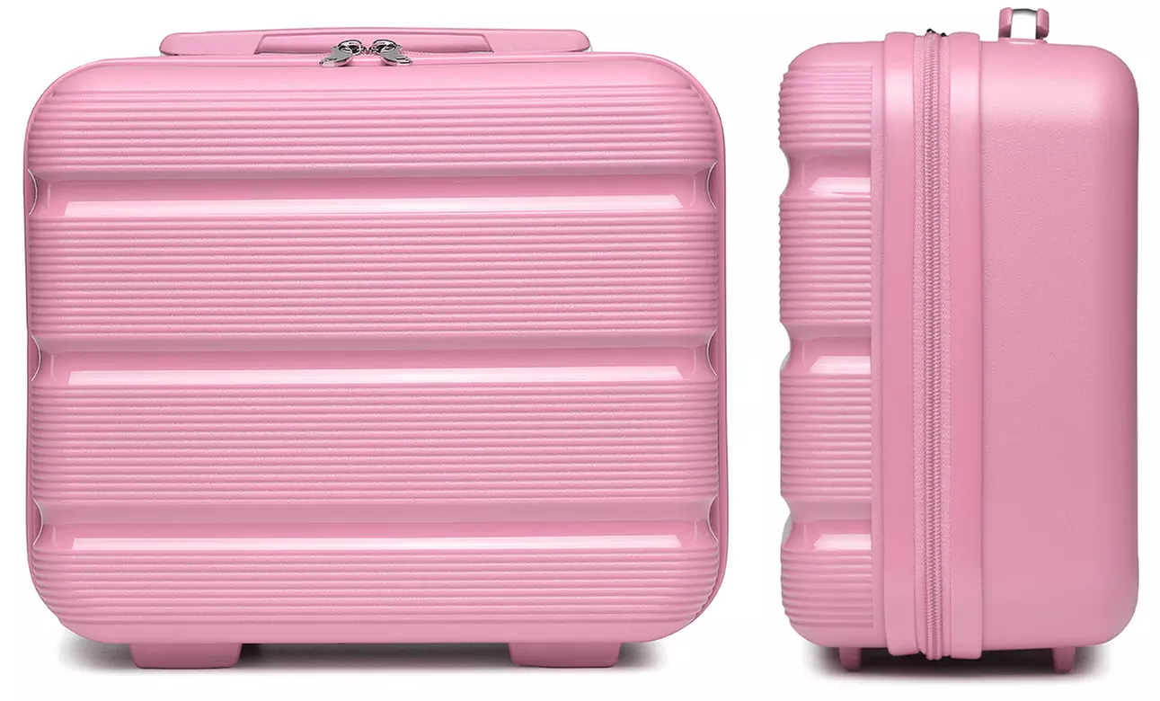 KONO One or Four Piece Colorful PP Hard Shell Suitcase With TSA Lock