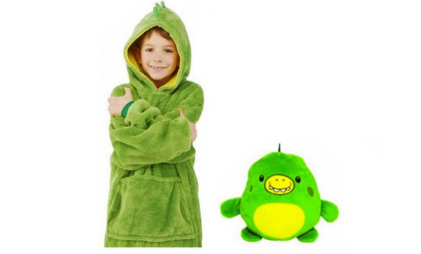 Image 2: Huggle Pets Animal Hoodie