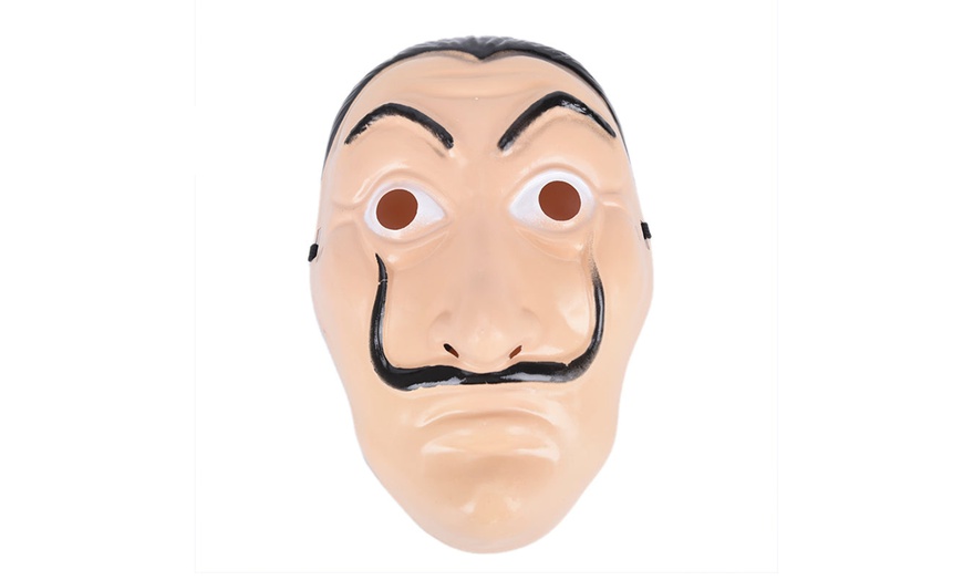 Image 2: Money Heist Masks and Jumpsuits Selection