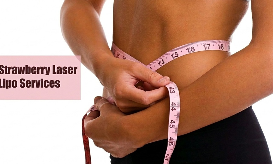 Image 2: Strawberry Laser Lipo Inch Reduction Sessions for Body Contouring