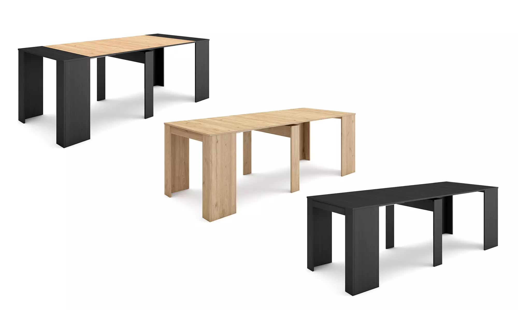 Extendable Console Table for 10 or 12 Diners