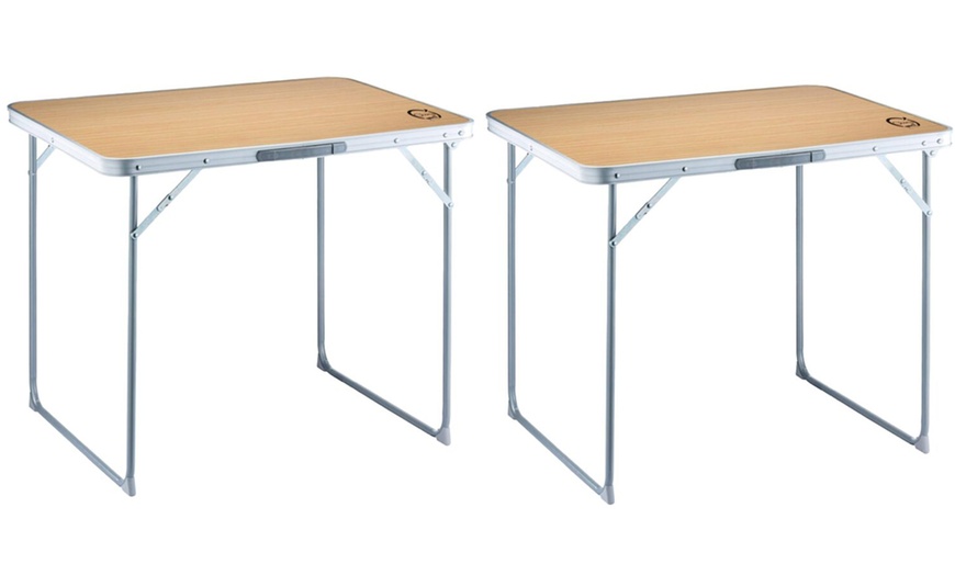 Image 4: 1 ou 2 tables pliantes valises de la marque O'Camp