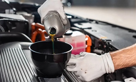 Standard Oil Change w/Tire Rotation & Inspection (5 Quarts Only) - TireUp Tires Wheel Alignment Brakes and Service