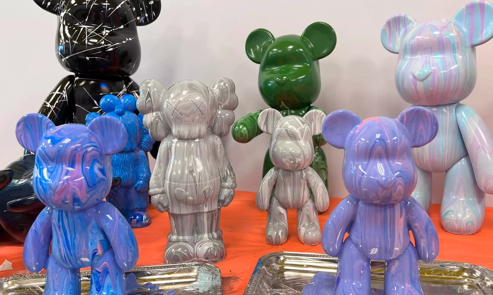Paint Your Own Goggle Bearbrick with Painting Sessions!