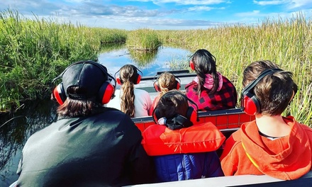 1-Hour Private Airboat Tour for 2 passengers - Everglades Airboat Tours