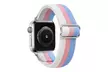 Striped Nautical Nylon Elastic Band for Apple Watch All Series - Second Medium