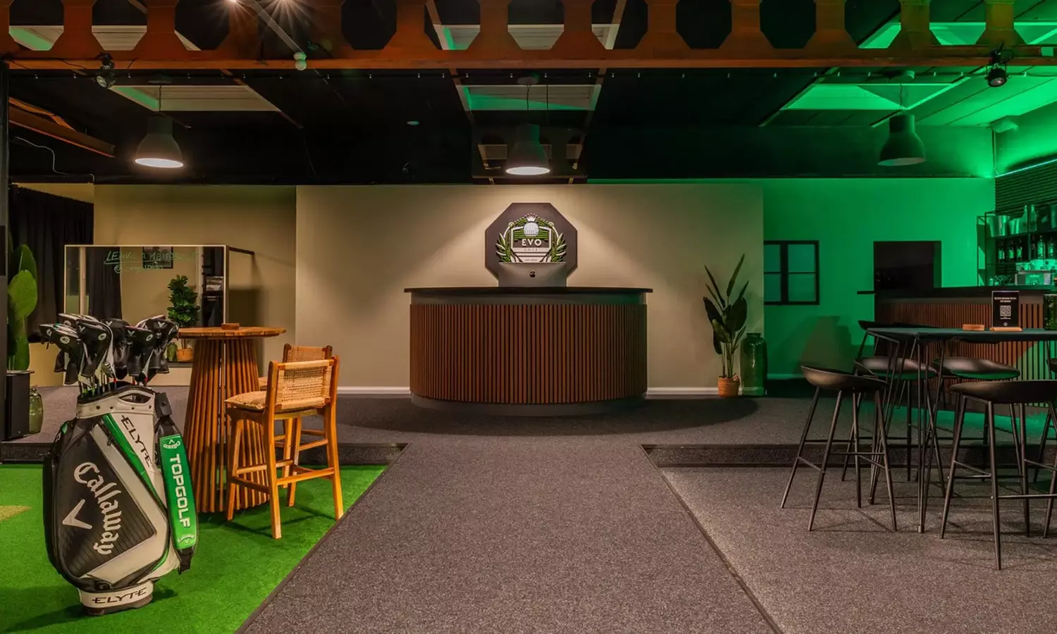 60 Min. Indoor Golf Game für bis zu 4 Personen