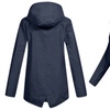 Image 14: Women's Lightweight Zip-through Hooded Windbreaker Jacket