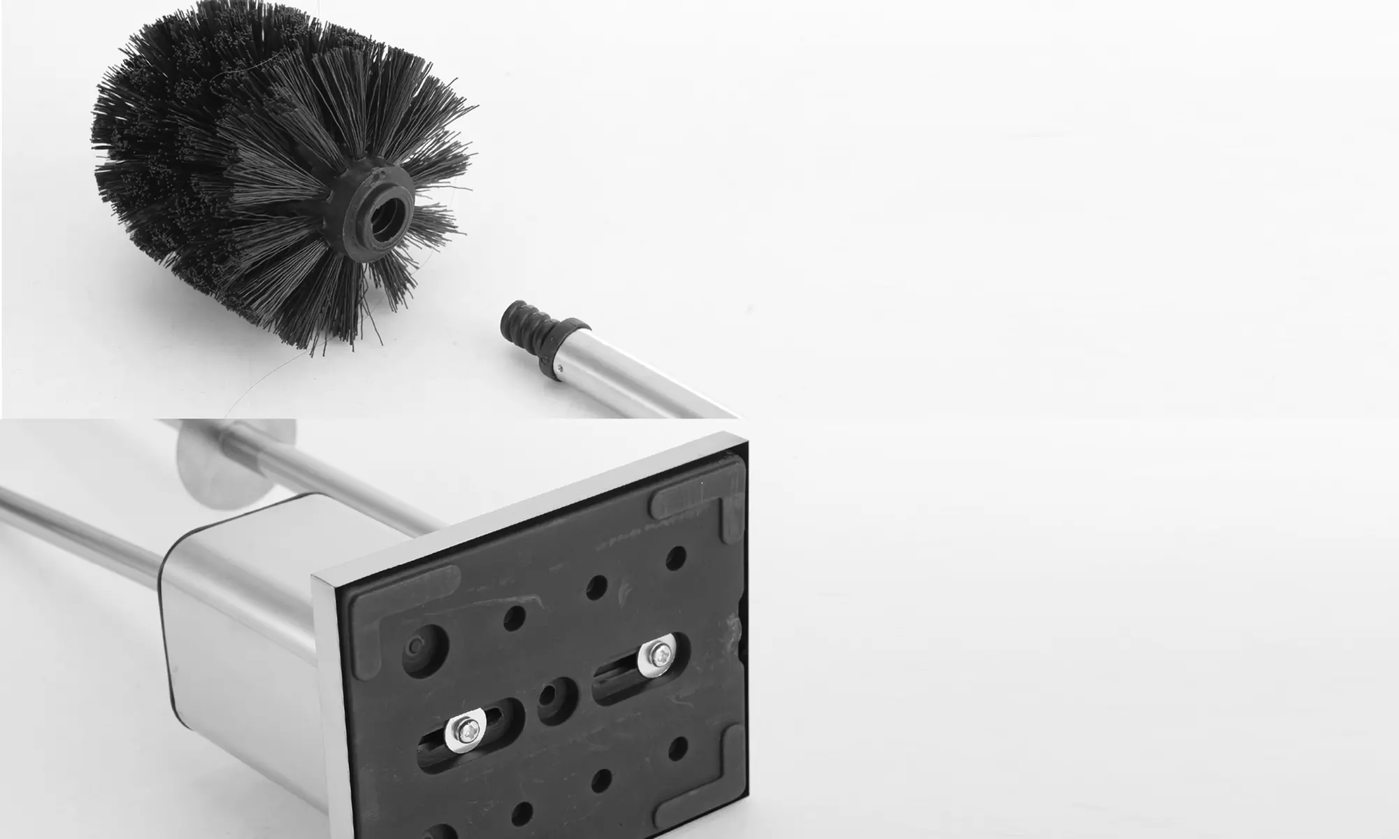 Piantana portarotolo in acciaio inox