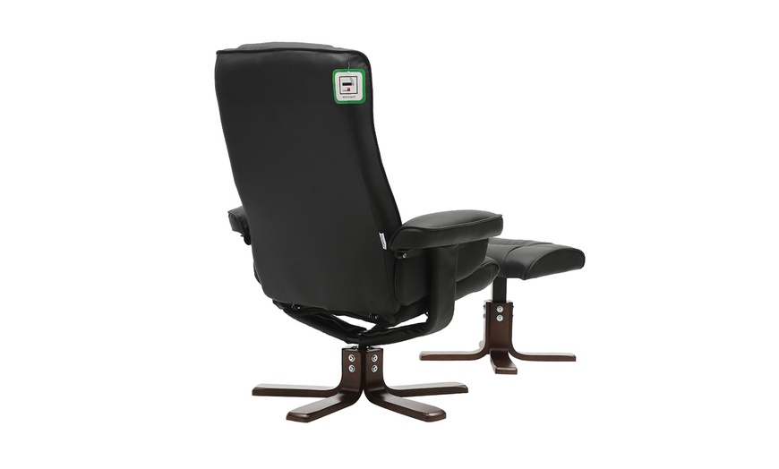 Image 5: Ergonomic Recliner Chairs with Ottomans