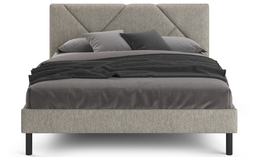 Image 36: Lit en tissu "Ric"