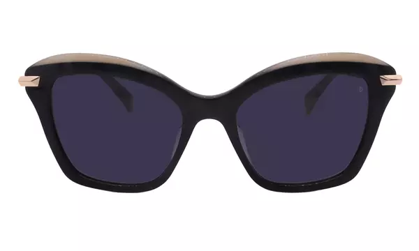 Rag & Bone RNB1081/S-0WM Black Gold Sunglasses