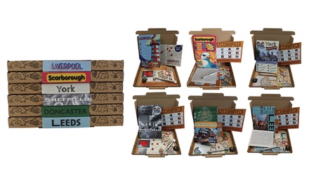 City Quests - Guided City tour incl map, compass, magnifying glass & stickers - City Adventure Quests