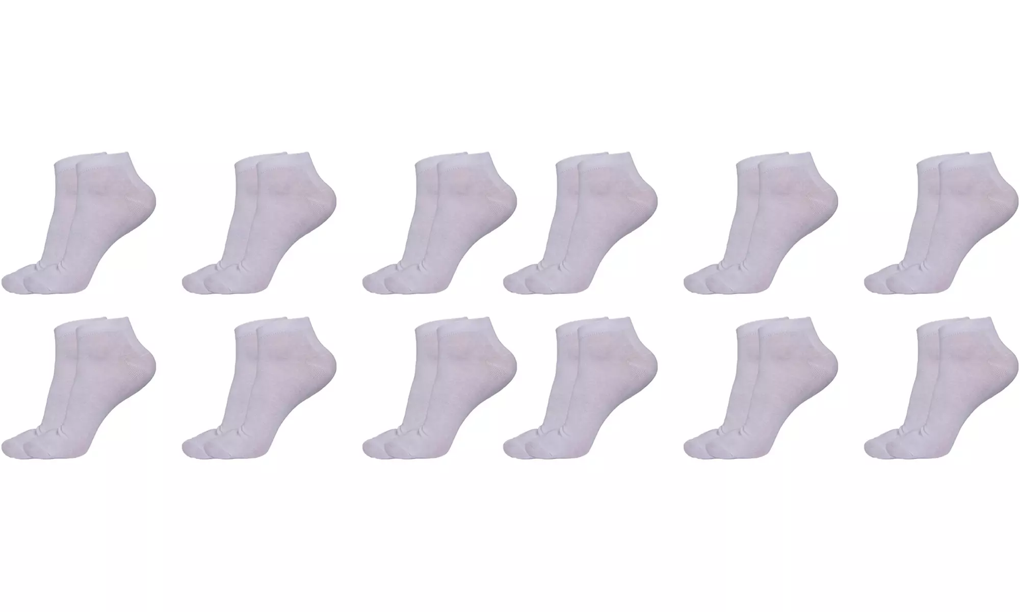 6, 12 o 24 calzini corti alla caviglia El Charro