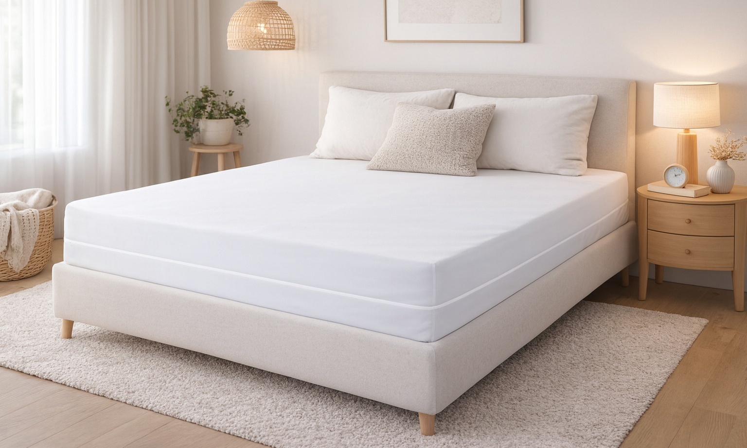Protège-matelas Intégral Anti-punaise Quiétude, imperméable