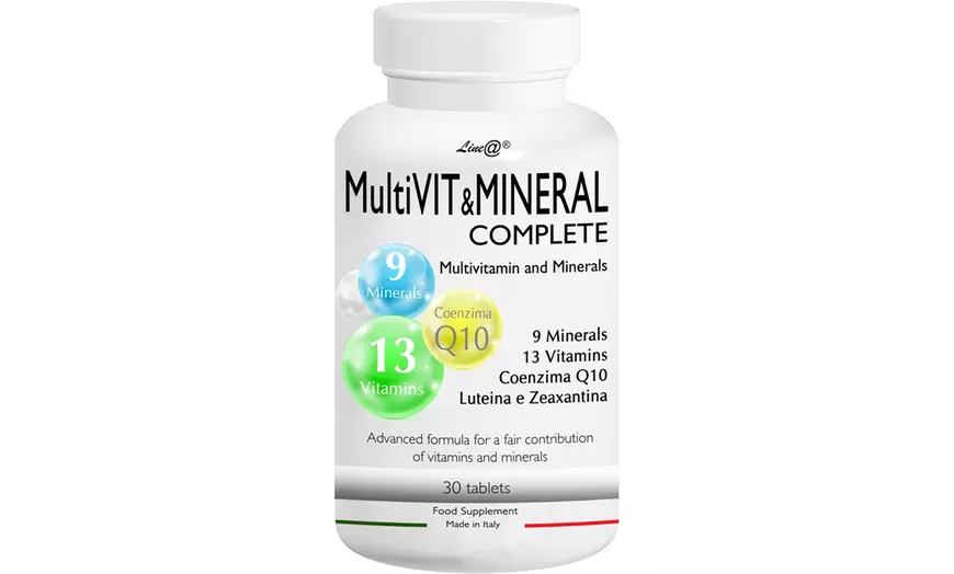 Image 2: Fino a 720 compresse di multivitaminico Line@ 13 vitamine e 9 minerali