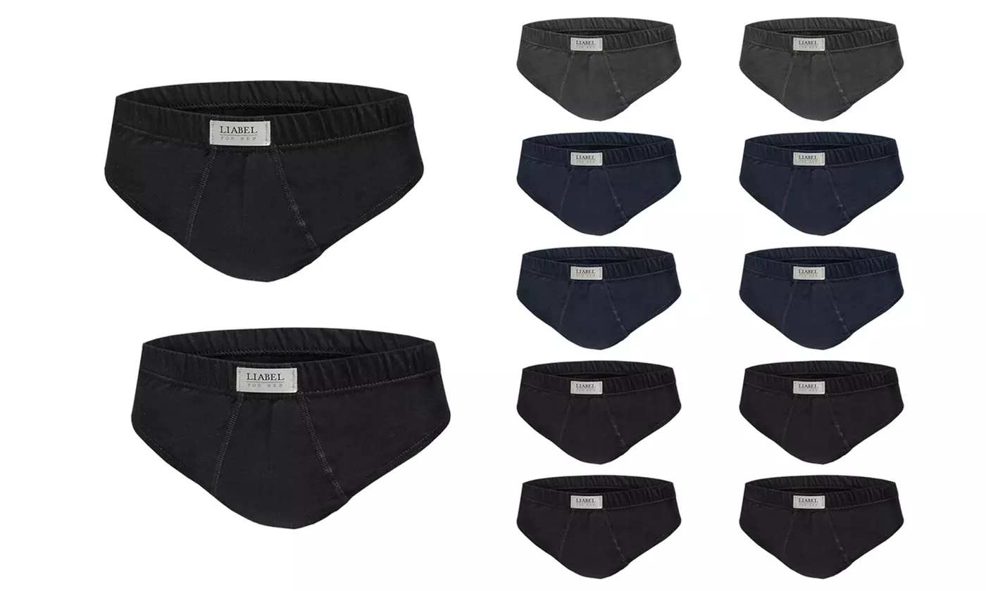 6 o 12 slip o boxer da uomo Liabel