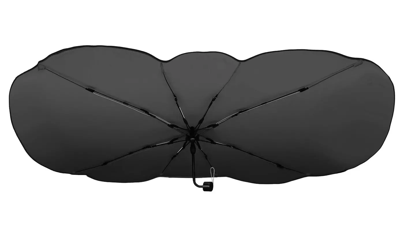 iMounTEK Foldable Car Windshield Sunshade Umbrella with UV Protection