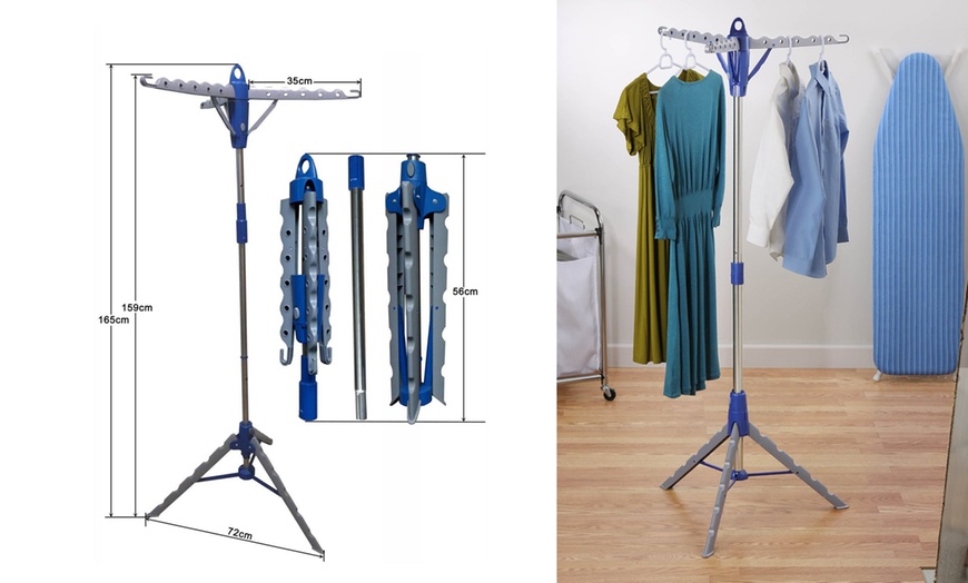 Image 2: Collapsible Clothesline