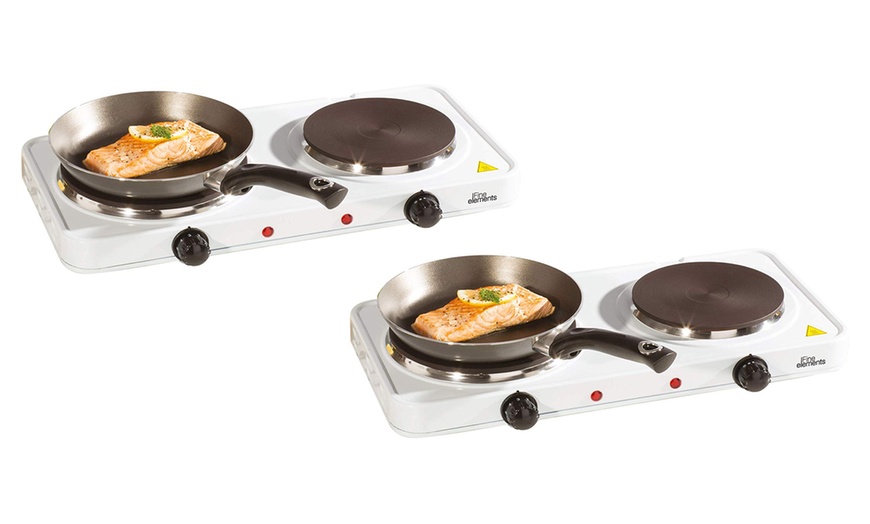 Image 3: Fine Elements Double Hot Plate