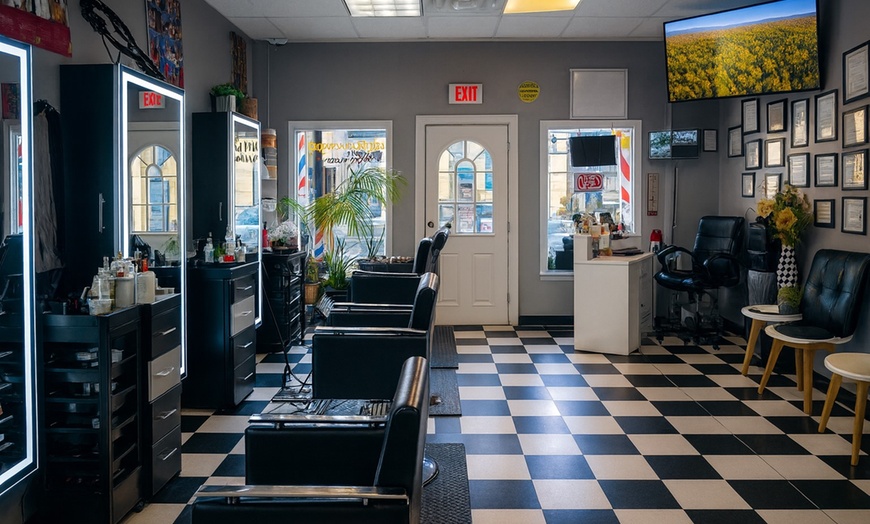 Image 9: Haircut, Shampoo, Blowout, Full Color, Partial/Full Highlight, & More