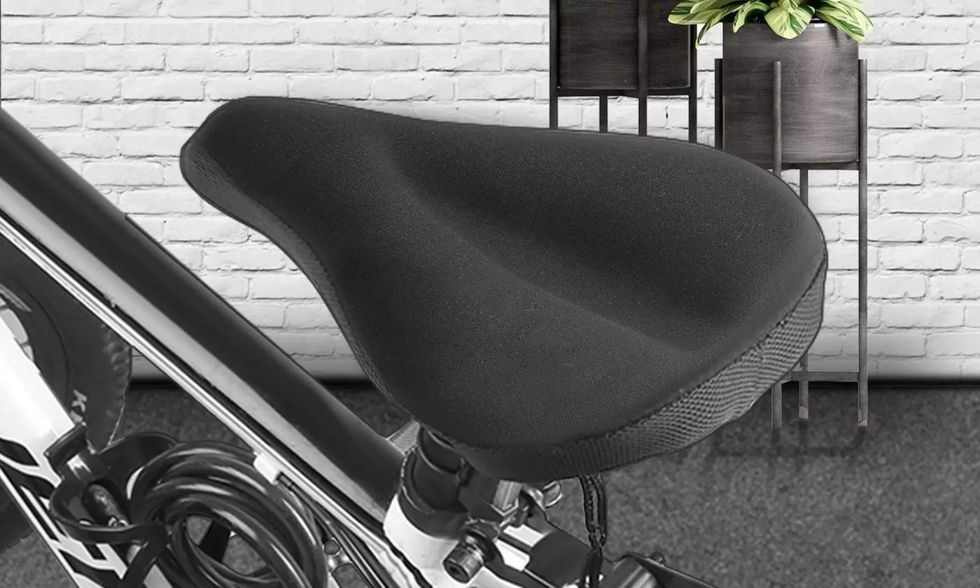 iMounTEK 3D Soft Silicone Gel Bike Seat Saddle Cushion Cover