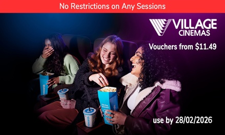 Child eVoucher - Unrestricted for Any Session - Village Cinemas