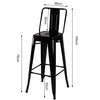 Image 8: Living And Home Limited Two- or Four-Piece Bar Stools Set